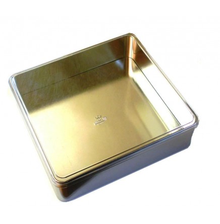 Boîte métal à couvercle transparent