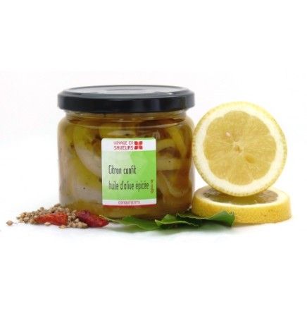 Citron confit bio huile d'olive & épices