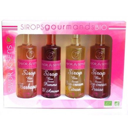 Coffret de sirops