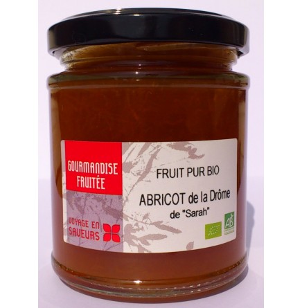 confiture abricot bio