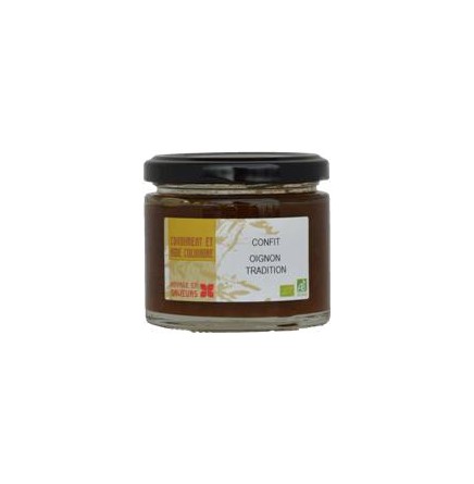 Confiture d'oignon bio 'tradition'