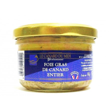 Foie gras de canard entier - 90g (non bio)