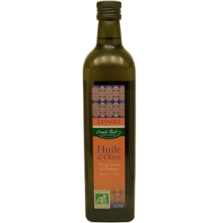 Huile d'olive bio de Lesvos