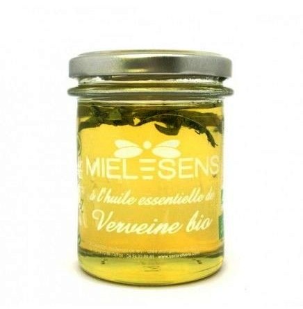 Miel à l'huile essentielle de verveine bio