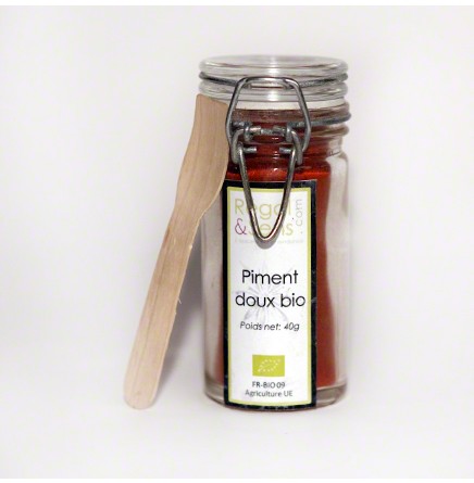 Piment doux bio en poudre