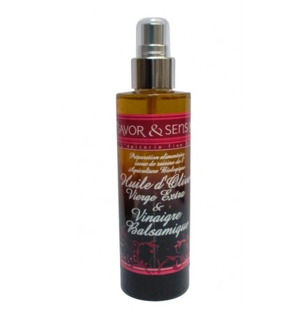 Spray huile d'olive et vinaigre balsamique