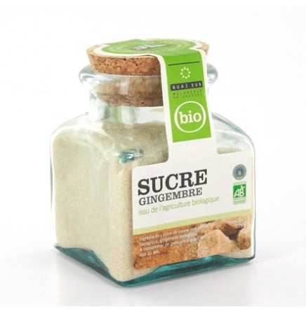 Sucre au gingembre bio