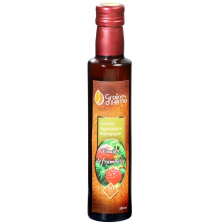 Vinaigre de framboise bio