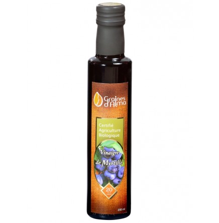 Vinaigre de myrtille bio