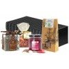 Coffret rose & chocolat